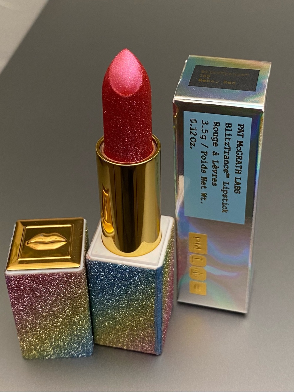 Pat McGrath “Rebel Red” BlitzTrance Lipstick